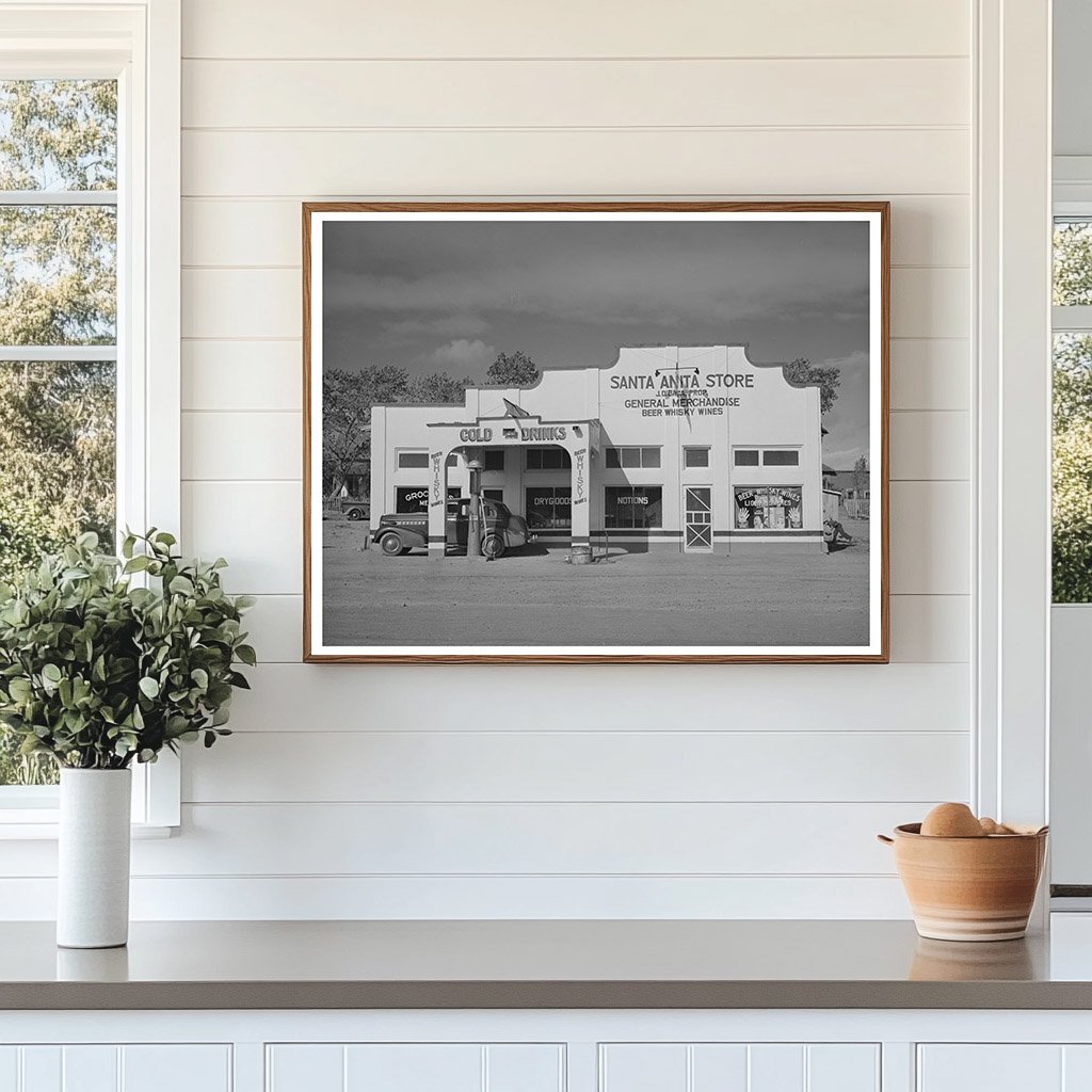 Concho Arizona Storefront October 1940 FSA Collection
