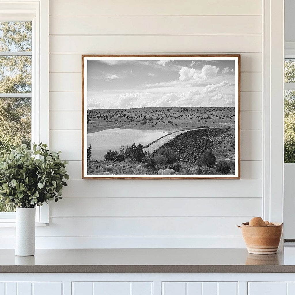 Main Dam Concho Arizona Vintage Photo 1940s