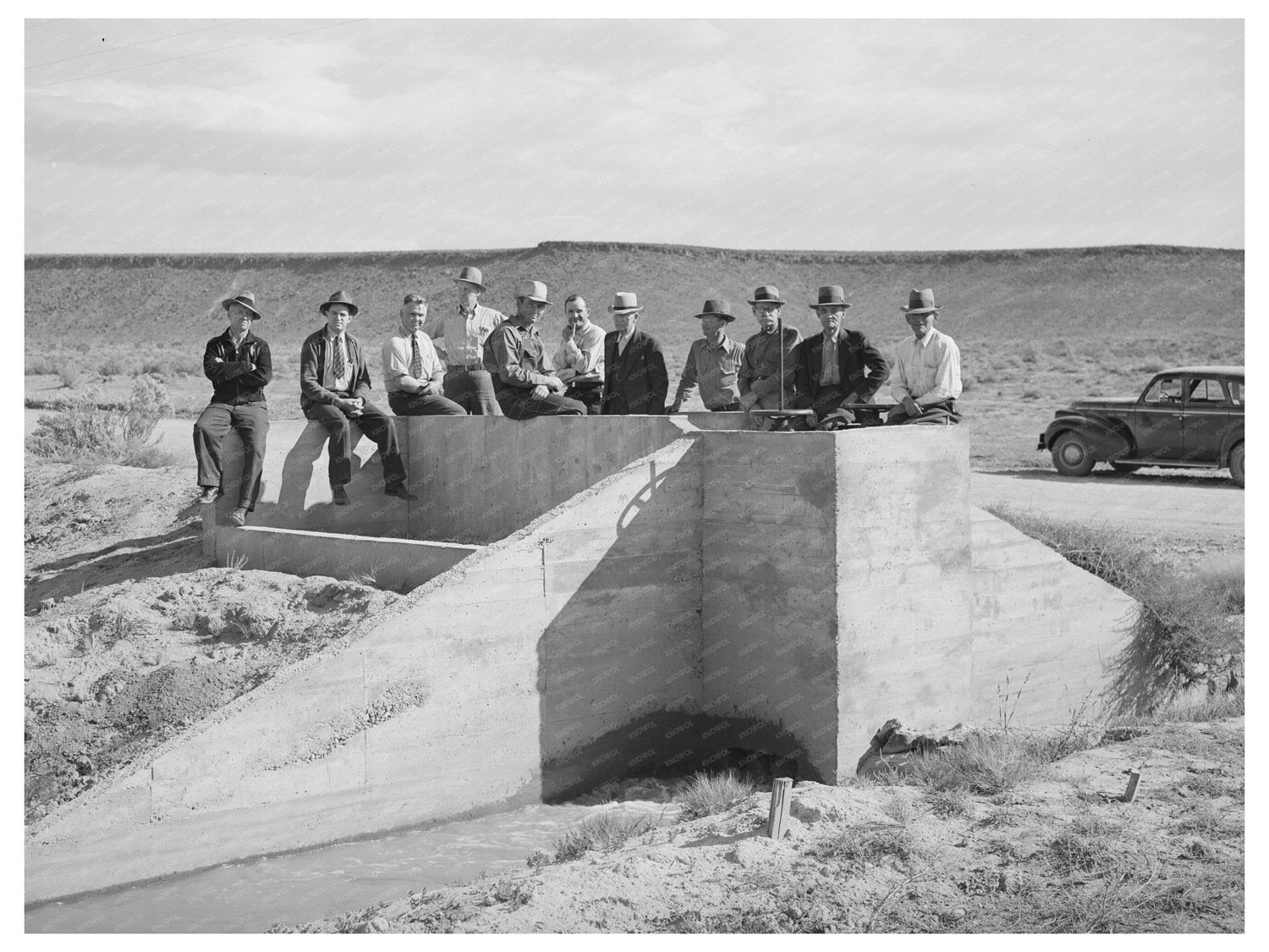 1940 Cooperative Irrigation Project in Washington County Utah