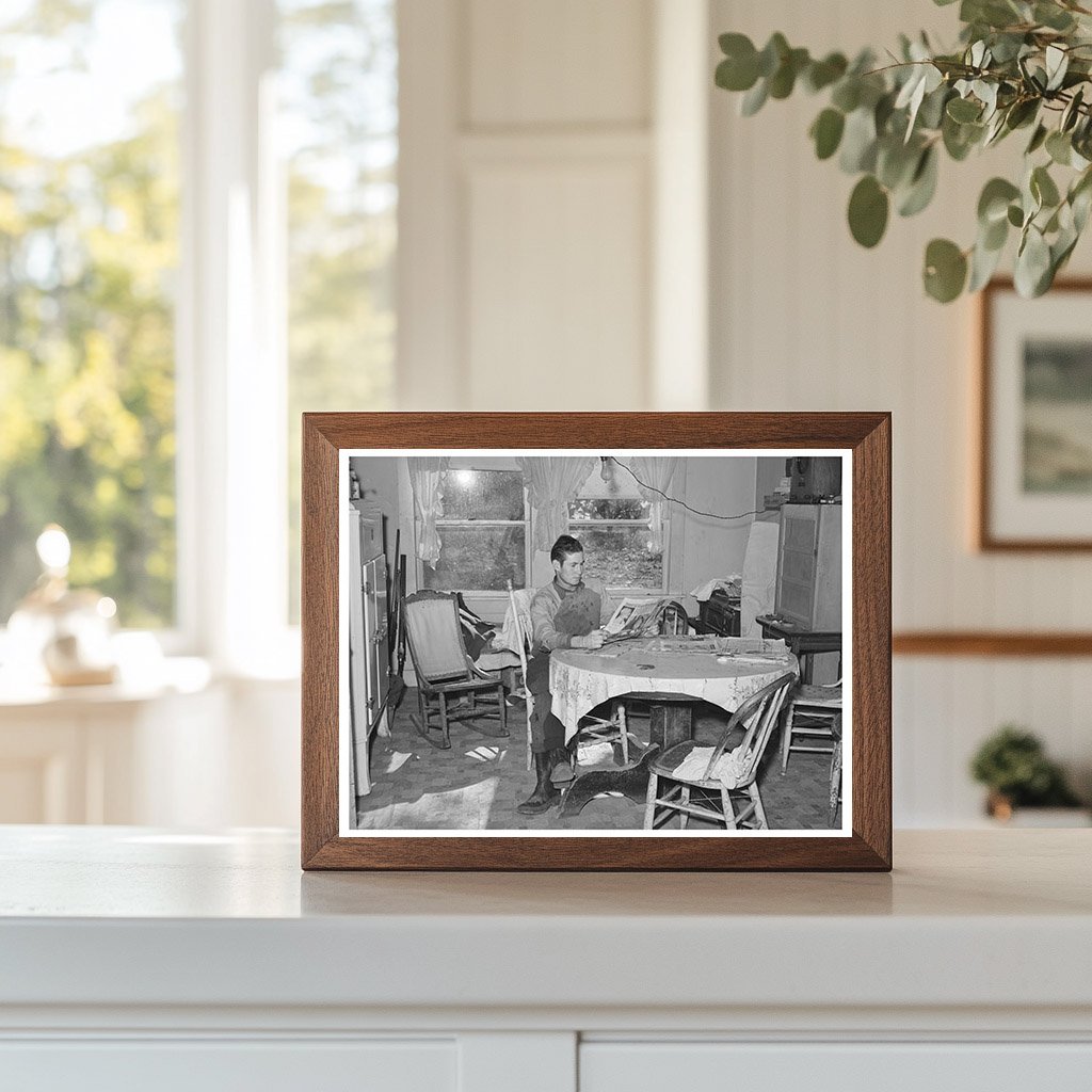 Elof Hansens Farm Barn Yuba County California 1940