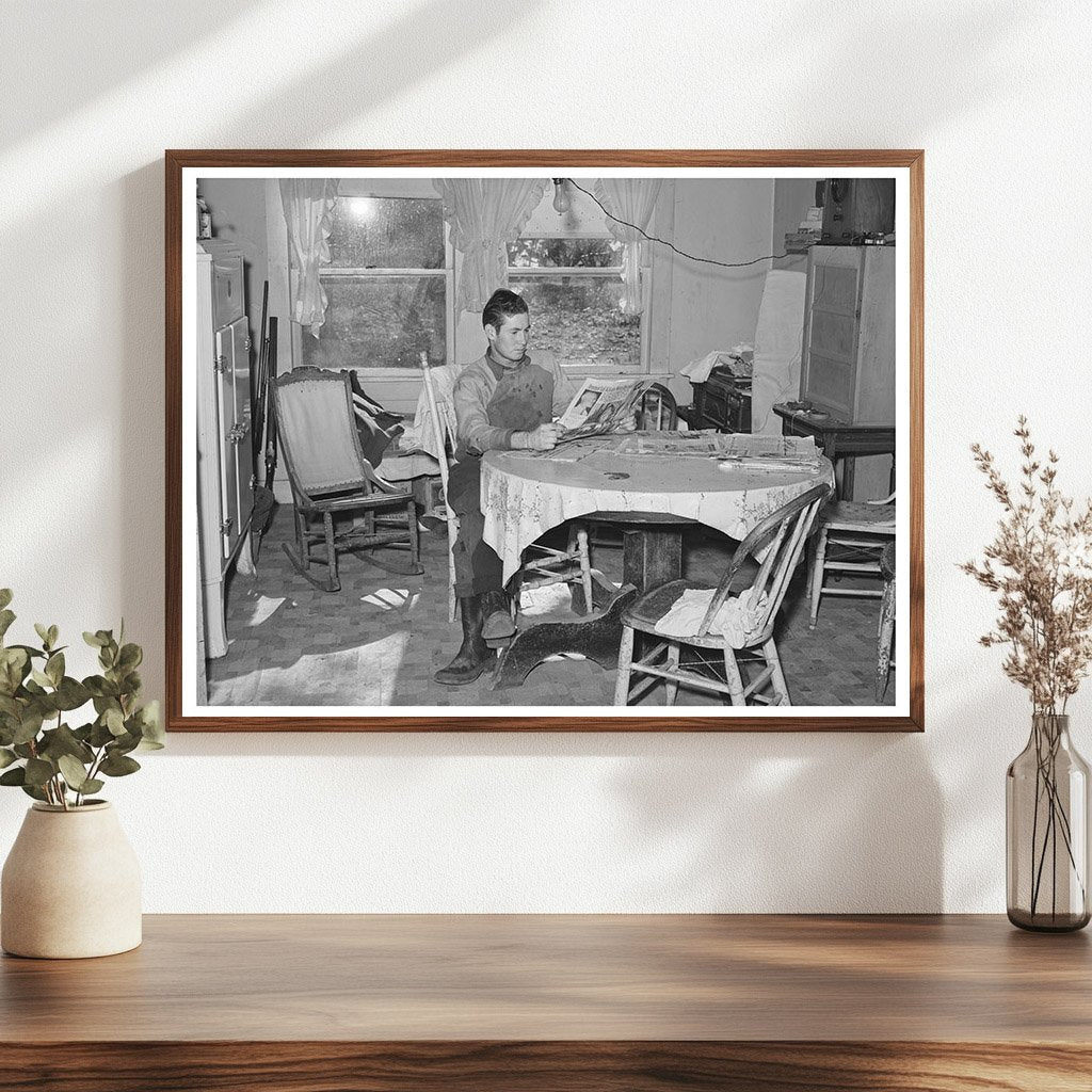 Elof Hansens Farm Barn Yuba County California 1940