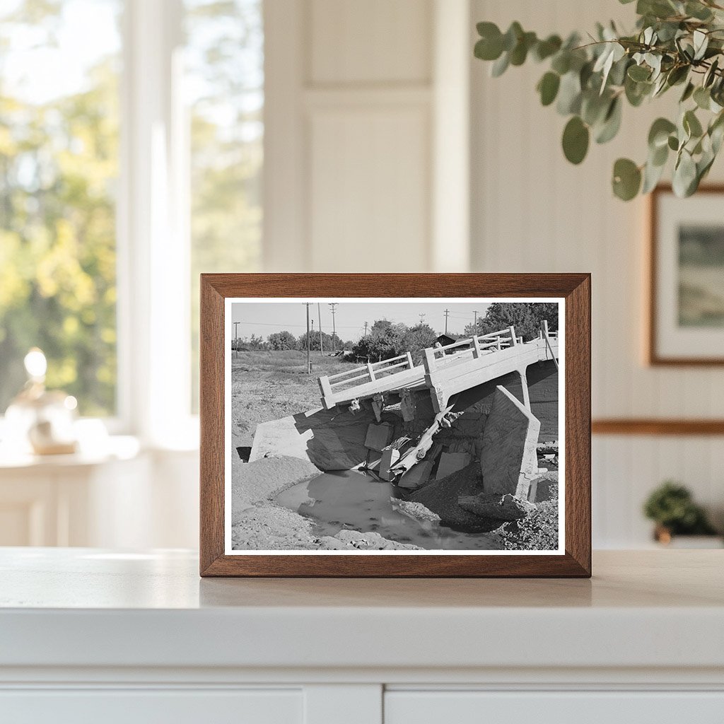 Sacramento River Flood Damage Tehama County November 1940