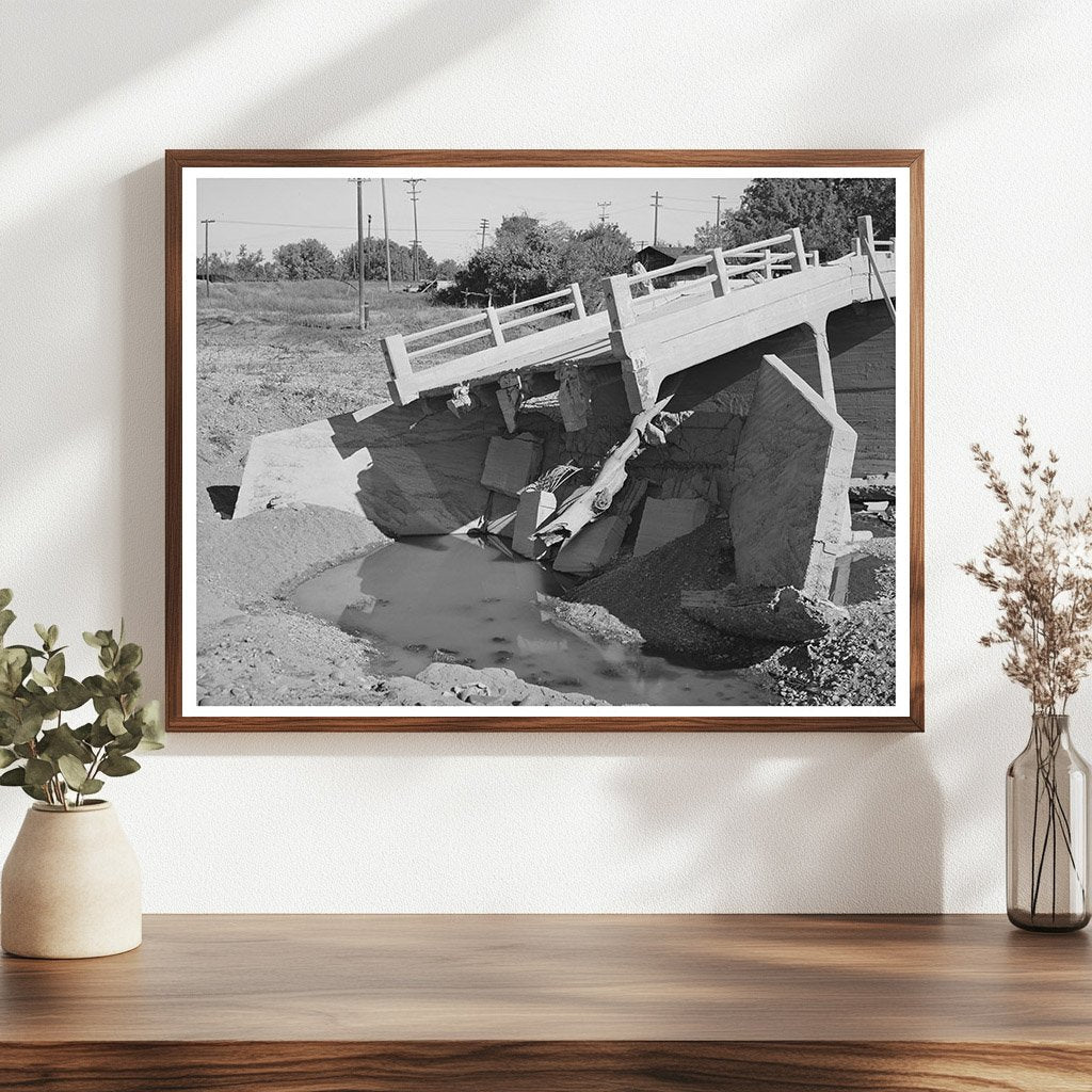 Sacramento River Flood Damage Tehama County November 1940