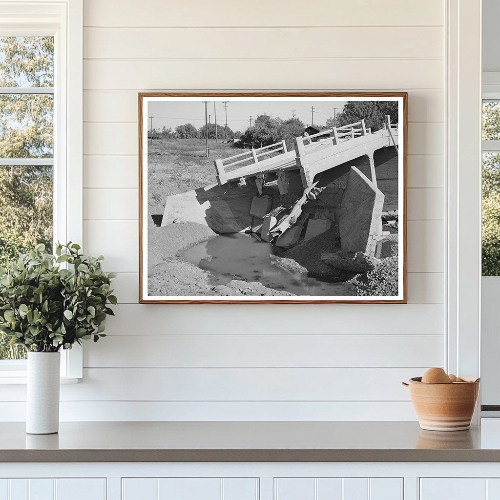 Sacramento River Flood Damage Tehama County November 1940