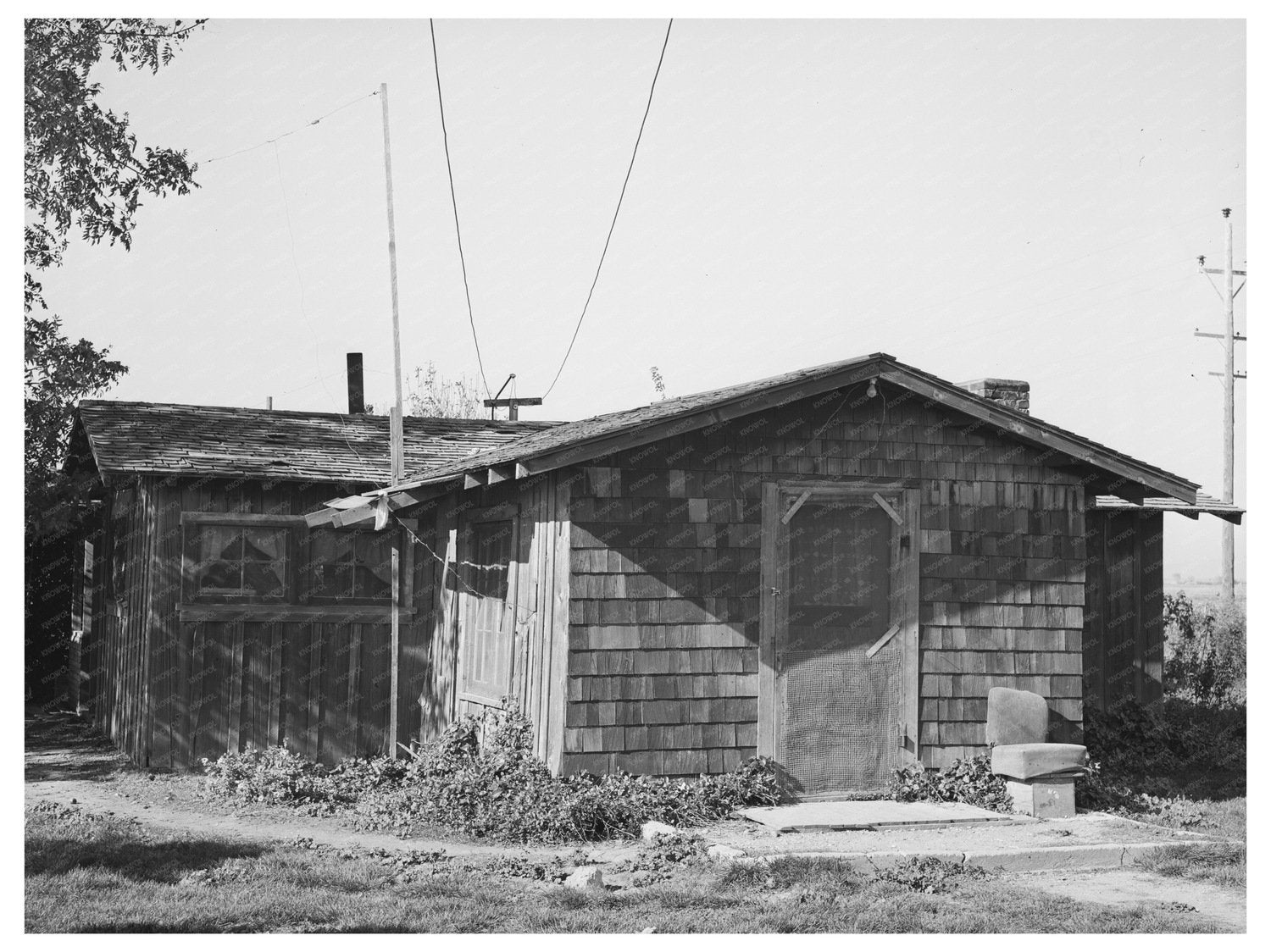 Jo Webster Farm Home Tehama County California 1940
