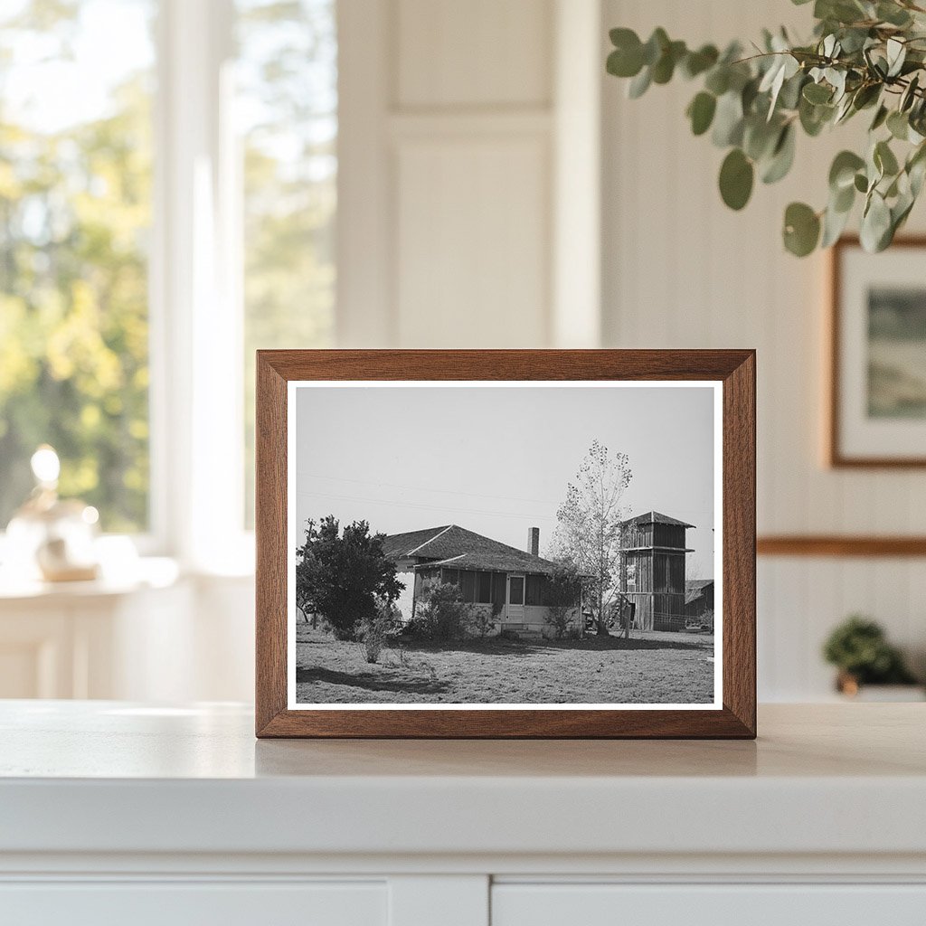 Farmstead of John Frost Tehama County California 1940