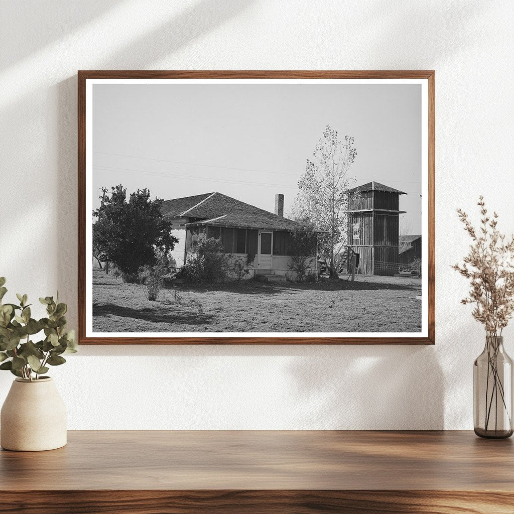 Farmstead of John Frost Tehama County California 1940