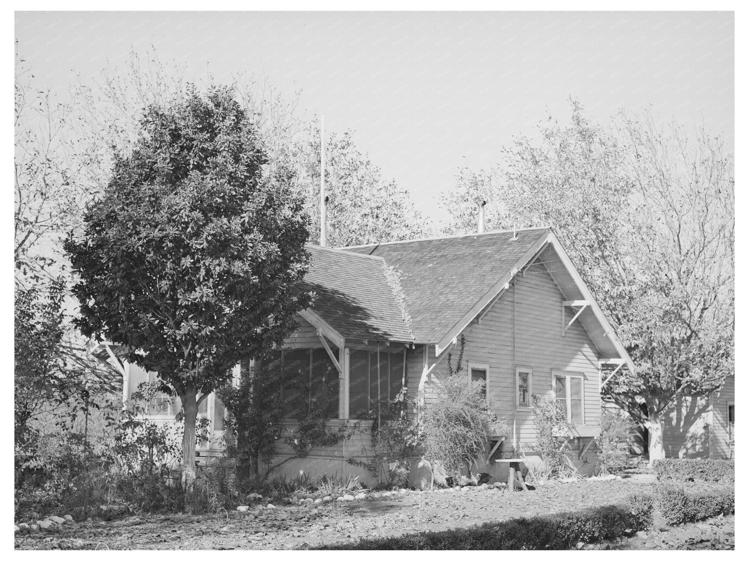 Paul Erickson Farmhouse Yuba County California 1940