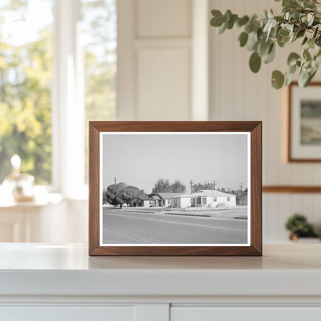 Delano California Houses November 1940 FSA Collection