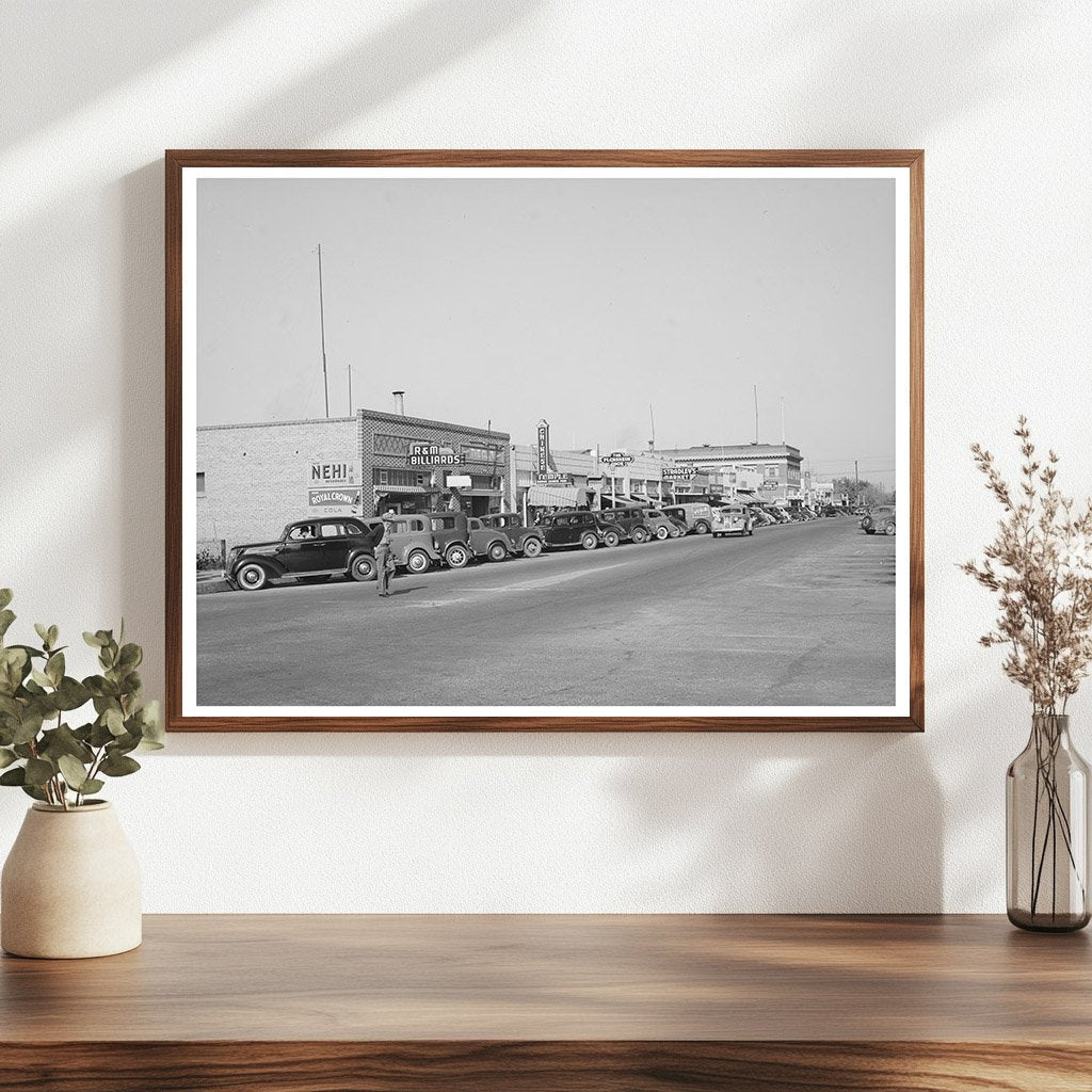 Delano California Main Street Scene November 1940