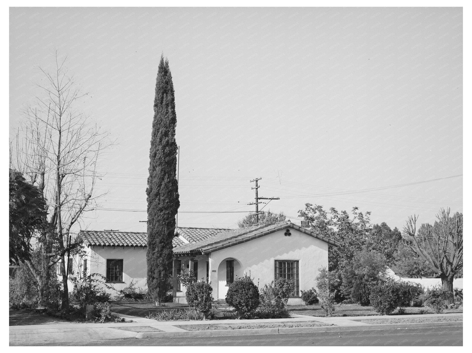 Delano California House FSA OWI Collection November 1940