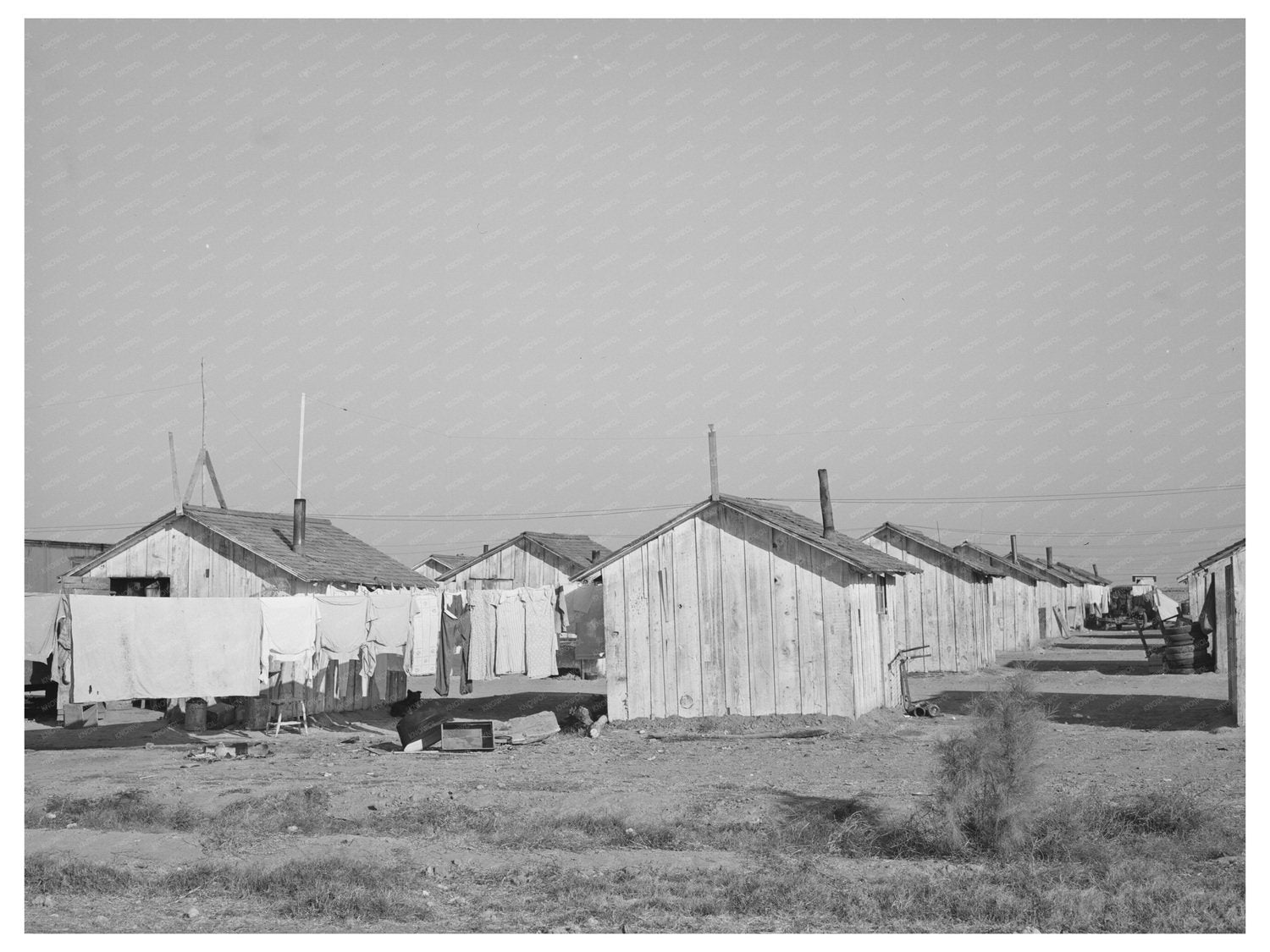 Housing for Transient Workers at Giffen Ranch 1940