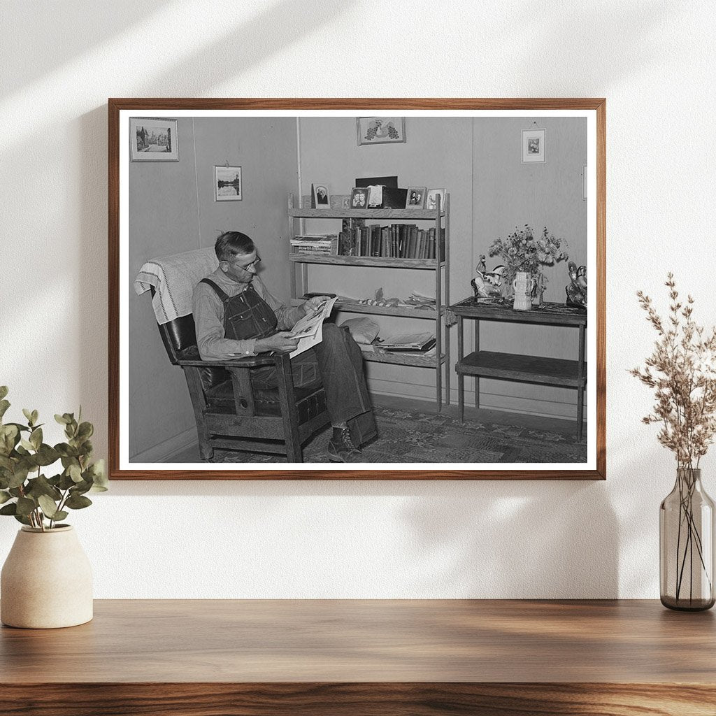 Living Room of Mr. Schmidt Mineral King Farm November 1940