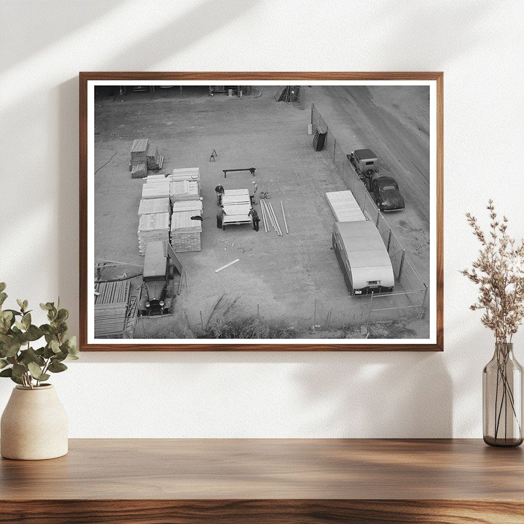 Mobile Camps for Migrant Workers at Mineral King Farm 1940