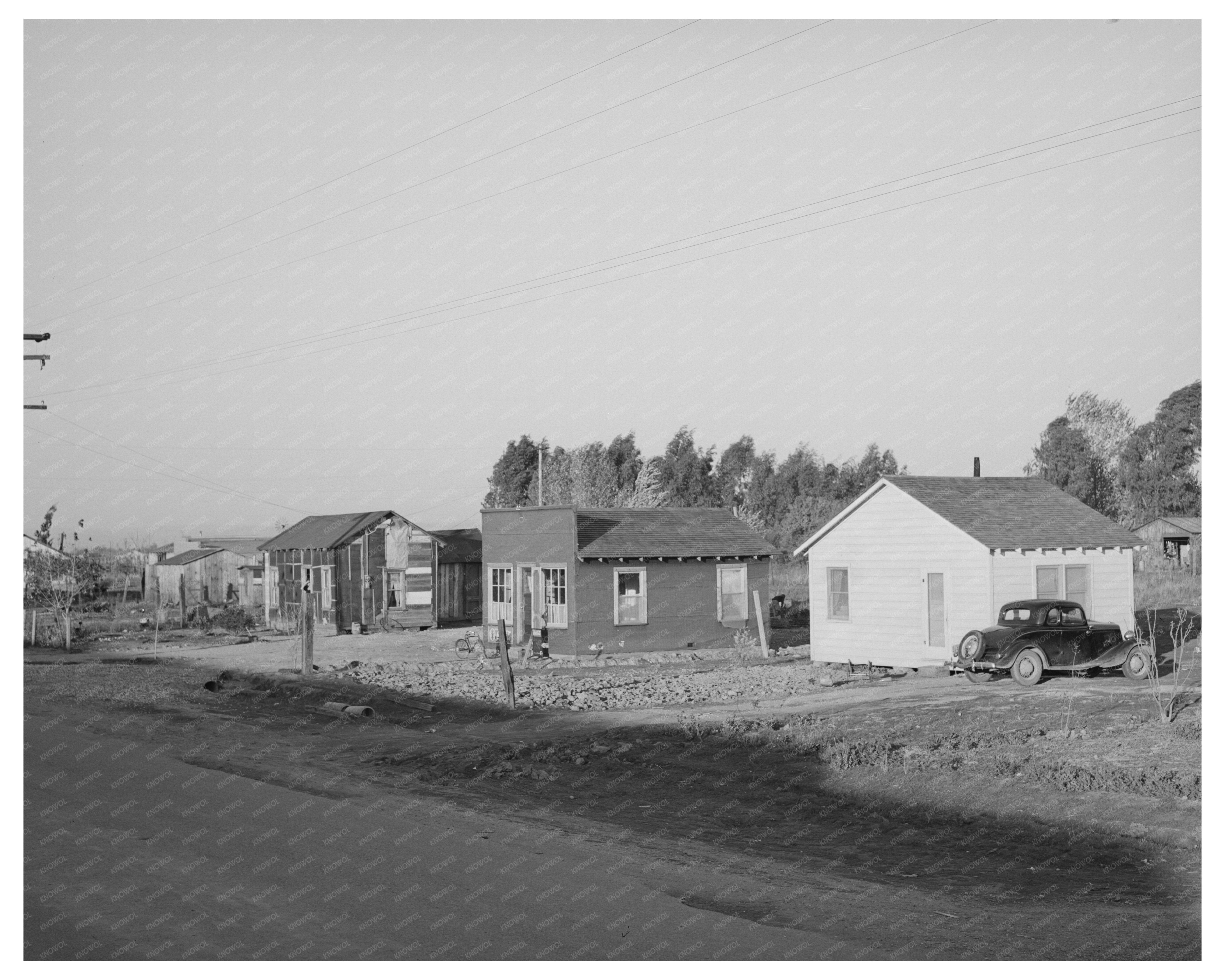 Yuba County California Residential Area November 1940