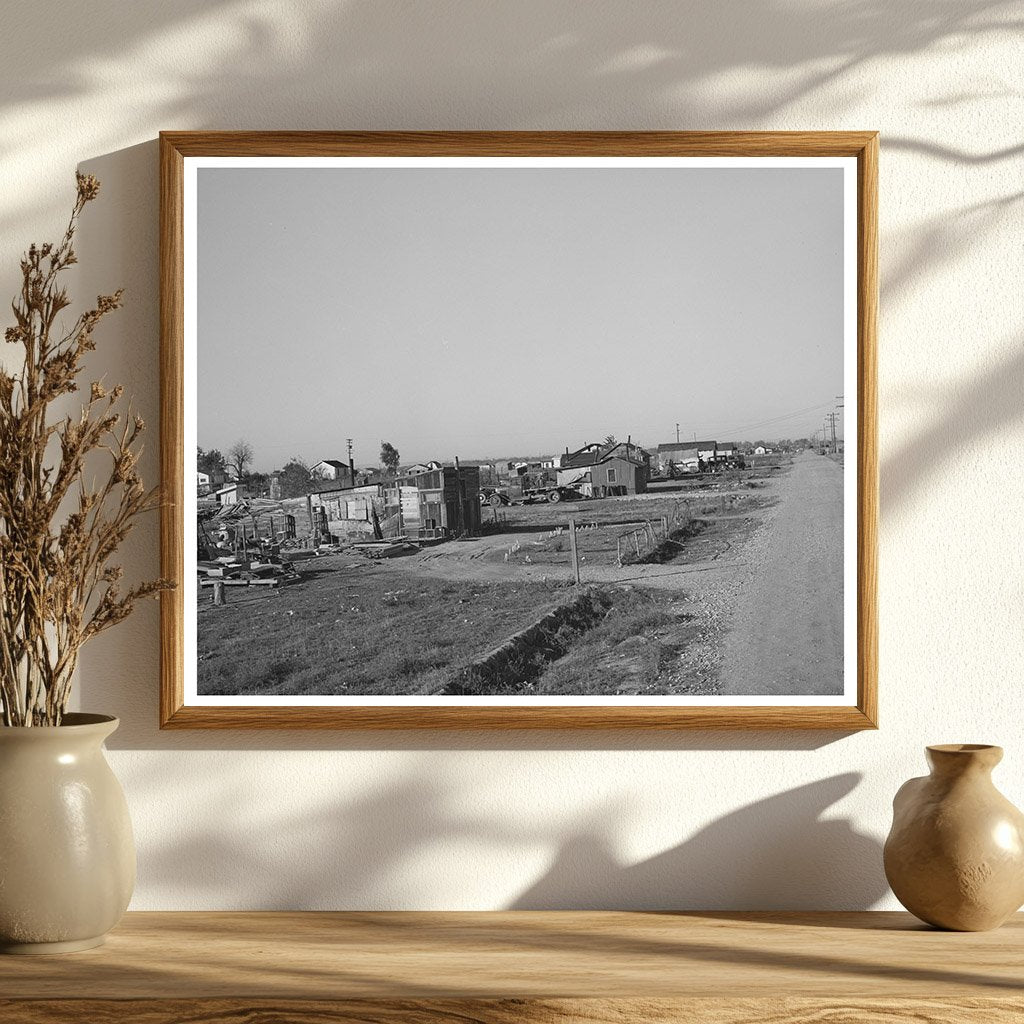 Vintage 1940 Residential Area in Bull Tract Marysville CA