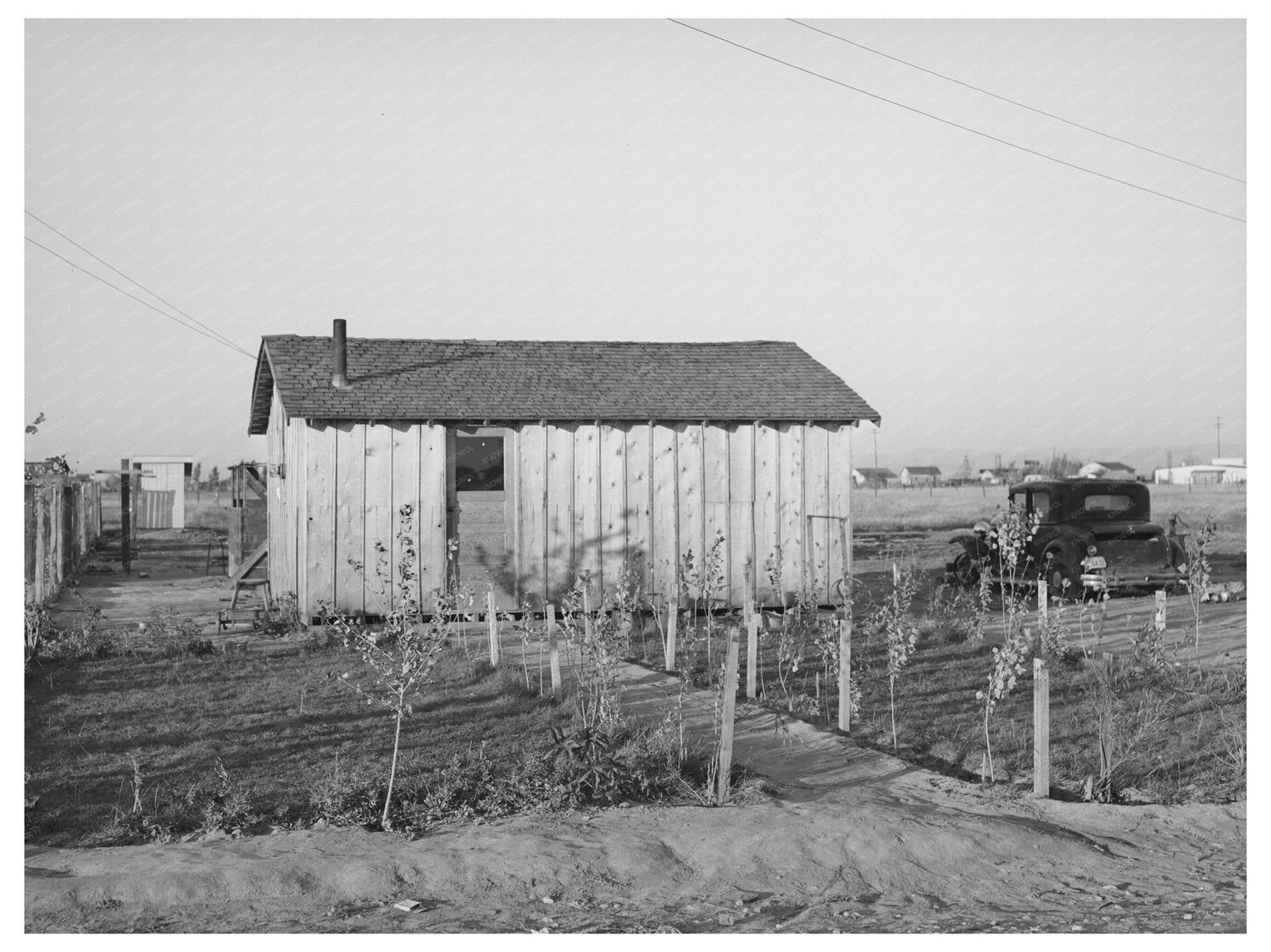 Vintage House in Bull Tract Marysville California 1940