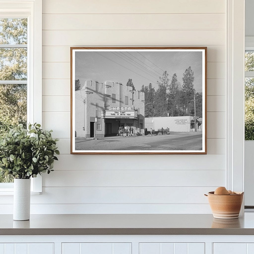 Vintage Movie Theater Main Street Central City 1940