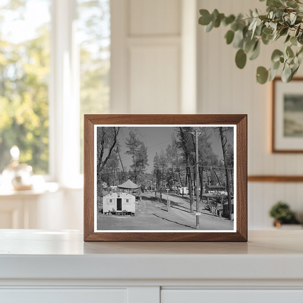 Shasta County Tourist Camp for Dam Workers 1940