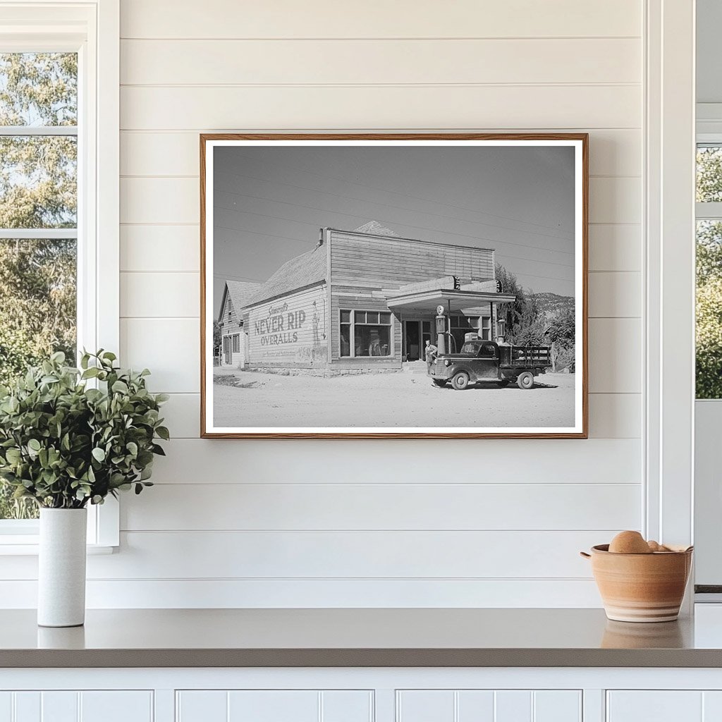 Main Store in Tropic Utah November 1940 Vintage Photo
