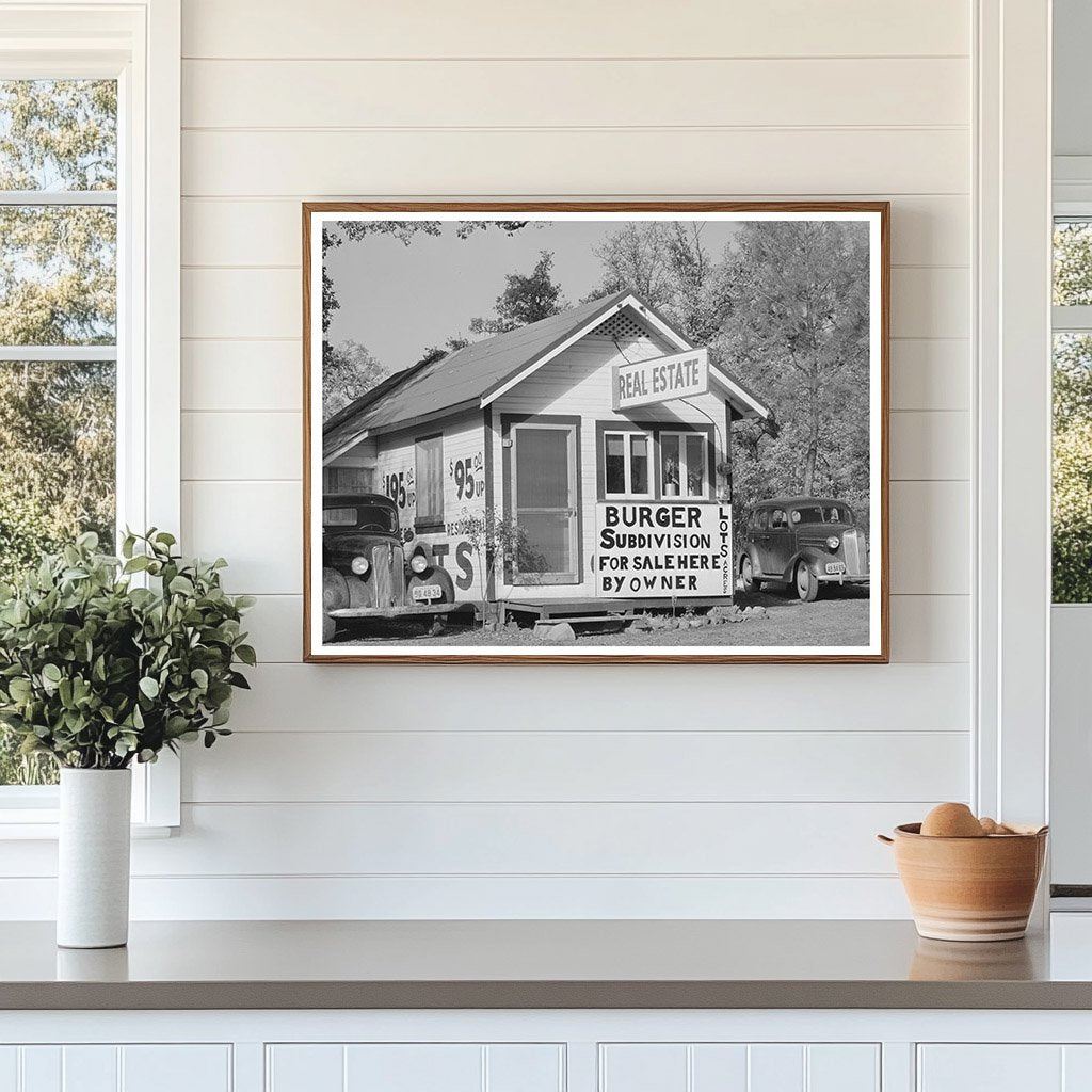 Real Estate Office in Central Valley Shasta County 1940