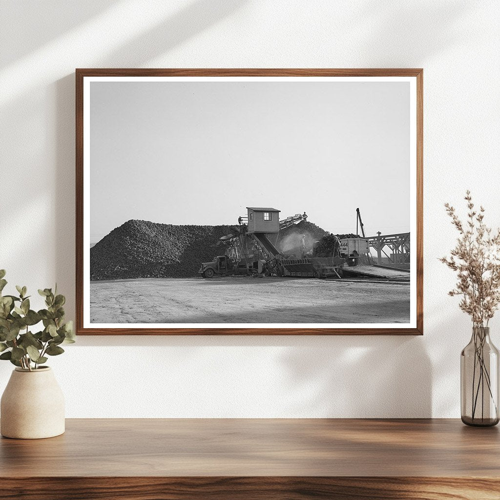 Sugar Beet Processing Plant in Lewiston Utah 1940