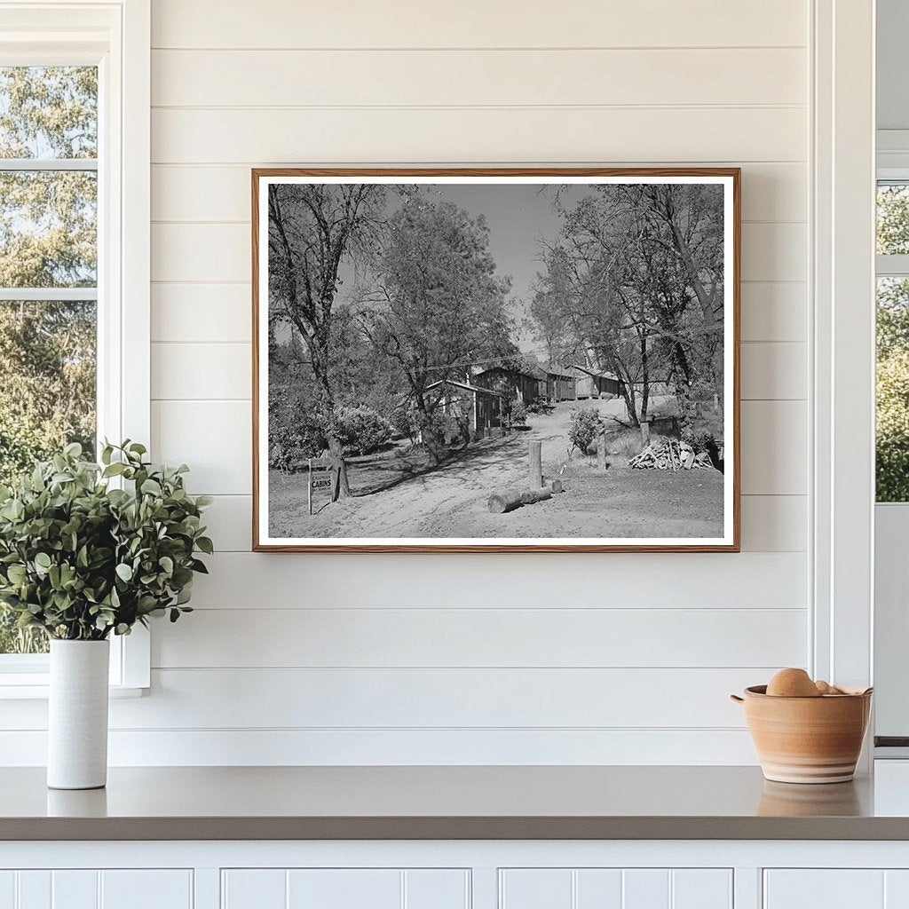 Tourist Court for Shasta Dam Workers 1940