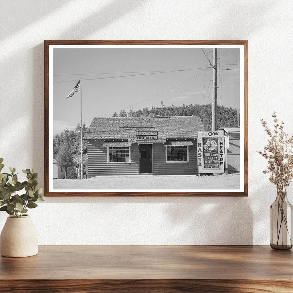 Post Office in Summit City California November 1940