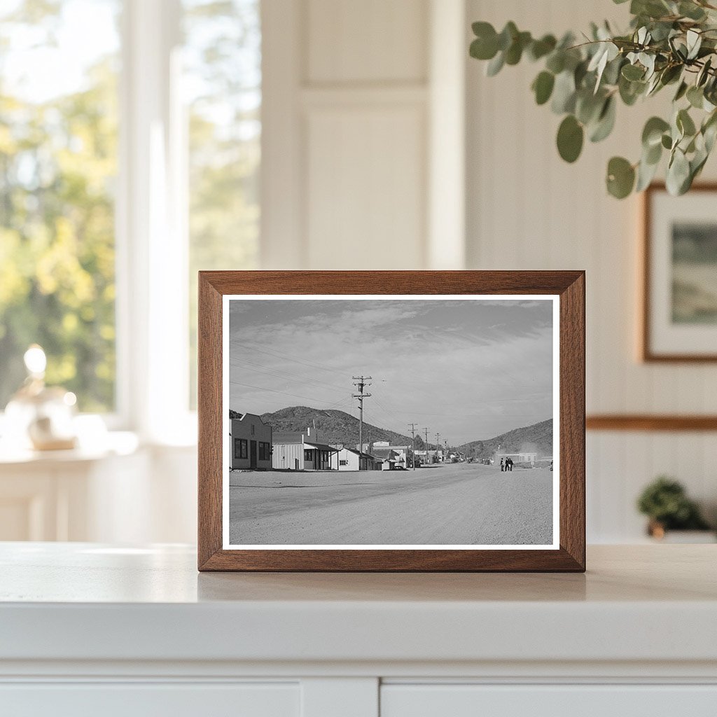 Main Street Summit City California November 1940 Negative