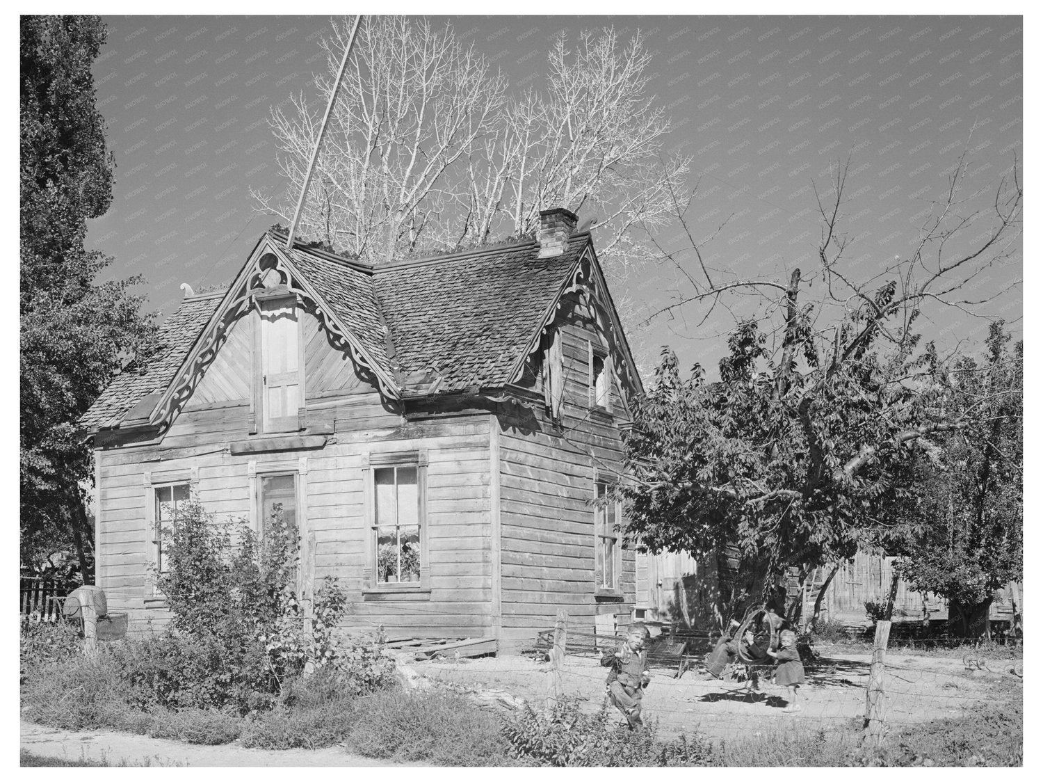Vintage Mormon House in Tropic Utah 1940
