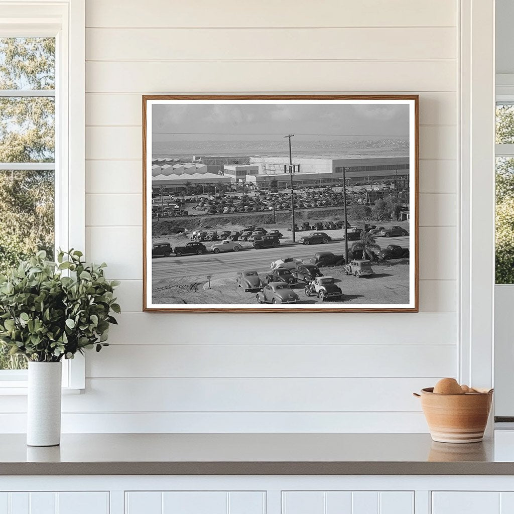 1940 Vintage Cars at Consolidated Aircraft San Diego