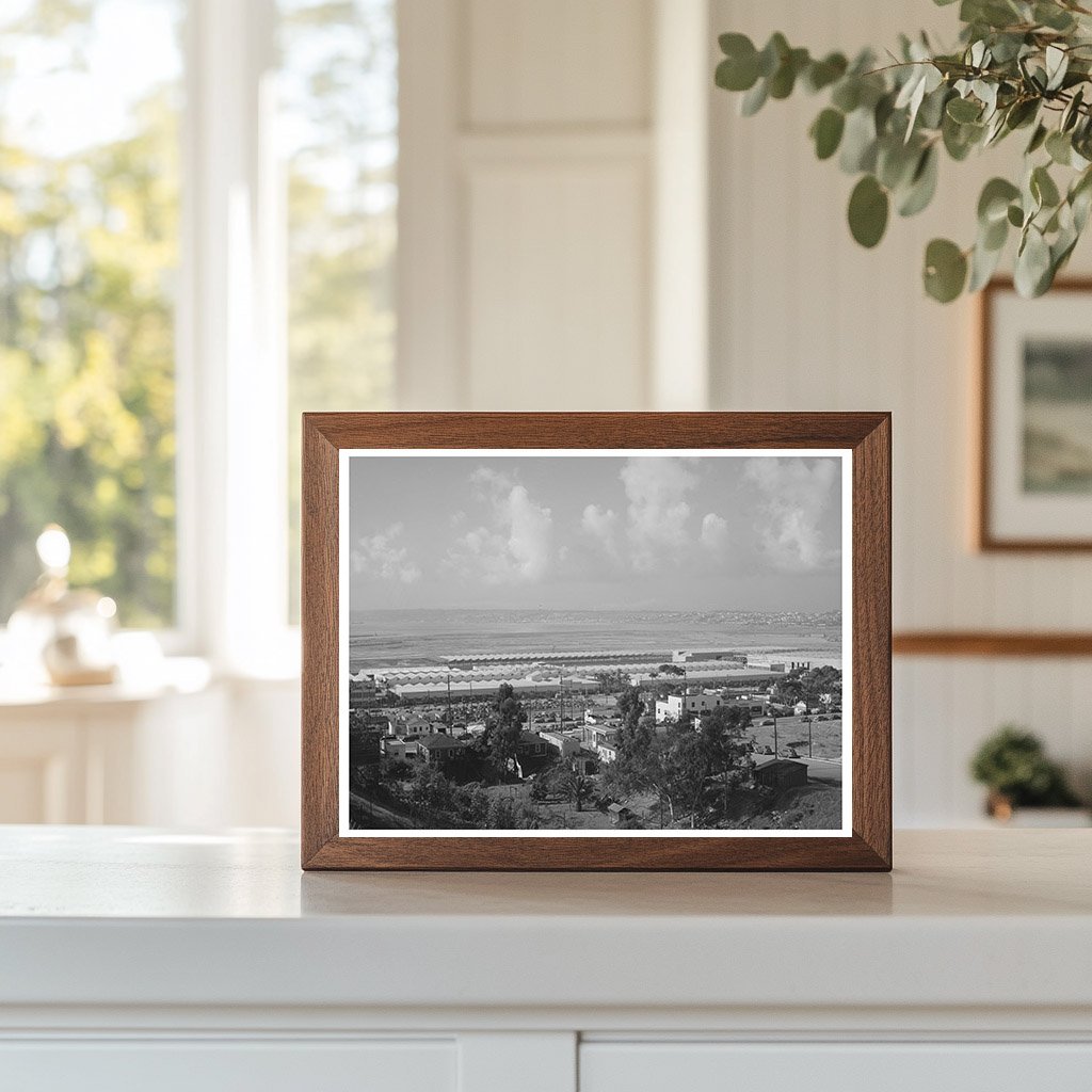 San Diego Airplane Factory Parking December 1944