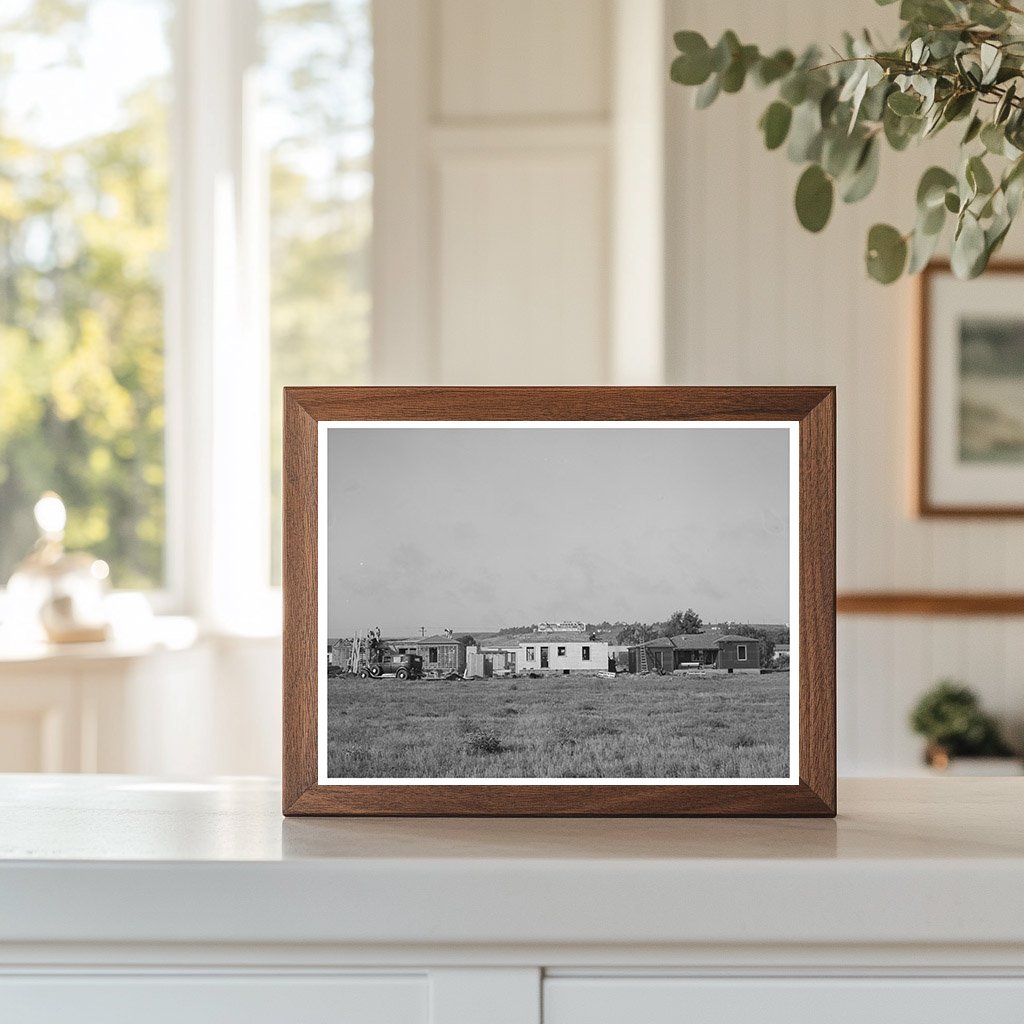 Pacific Beach Houses Under Construction December 1940