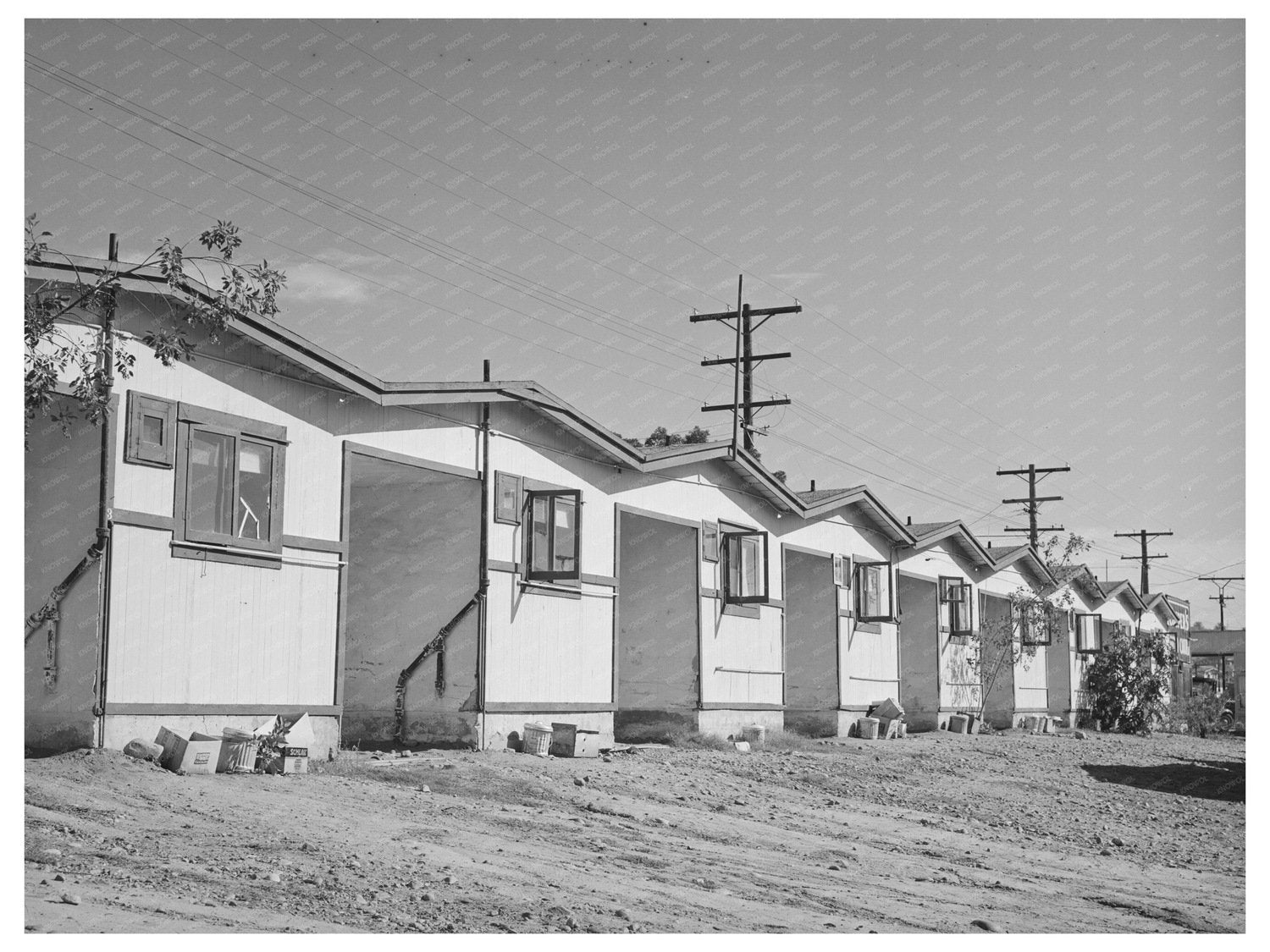 San Diego Tourist Court 1944 World War II Housing