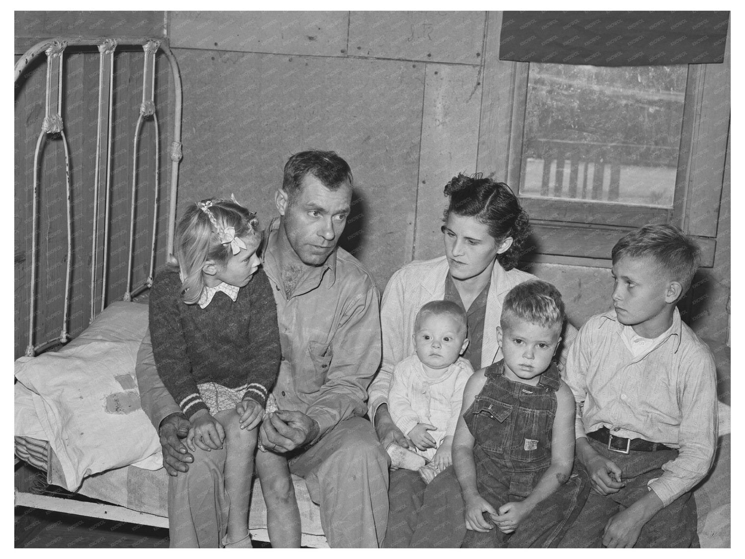 1940 Family Group in Corpus Christi Texas FSA Collection