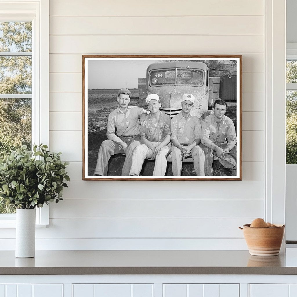 Truck Drivers at Corpus Christi Naval Air Base December 1944