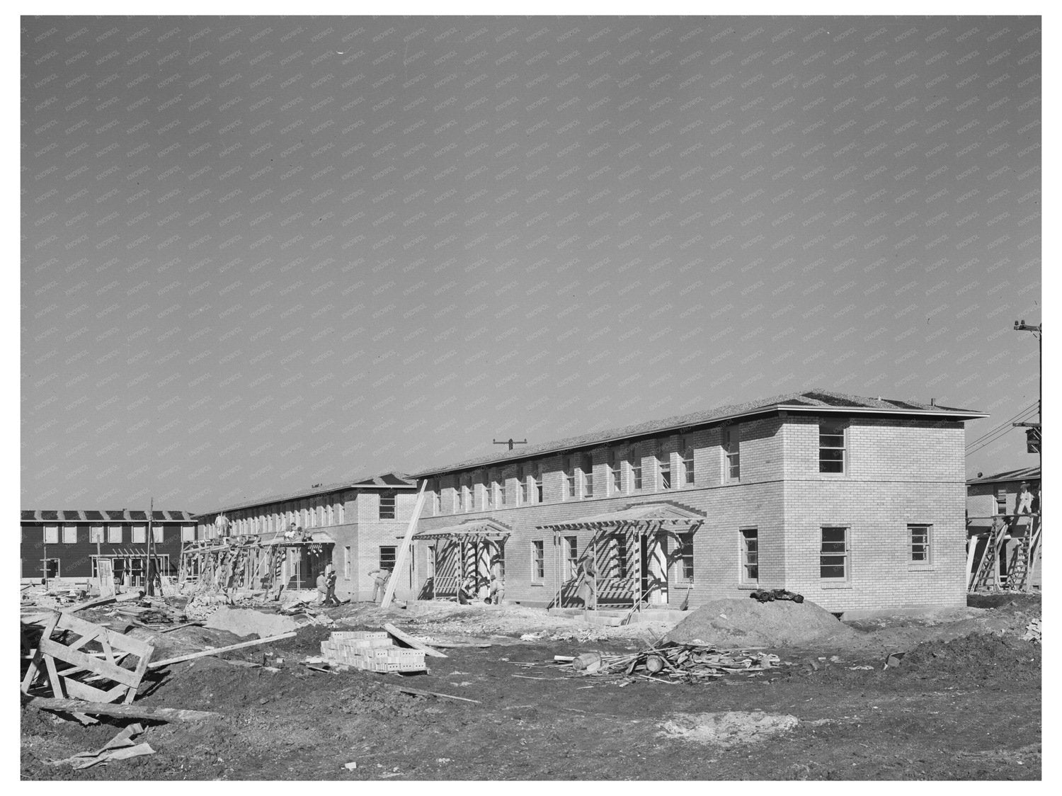 1940 Vintage Military Housing Units in Corpus Christi Texas