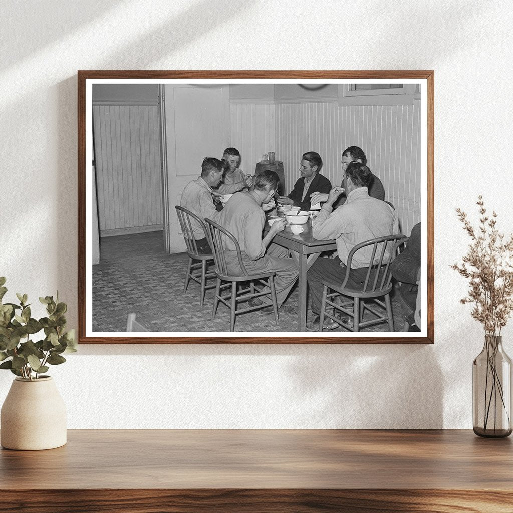 Men Dining at Salvation Army Corpus Christi December 1940