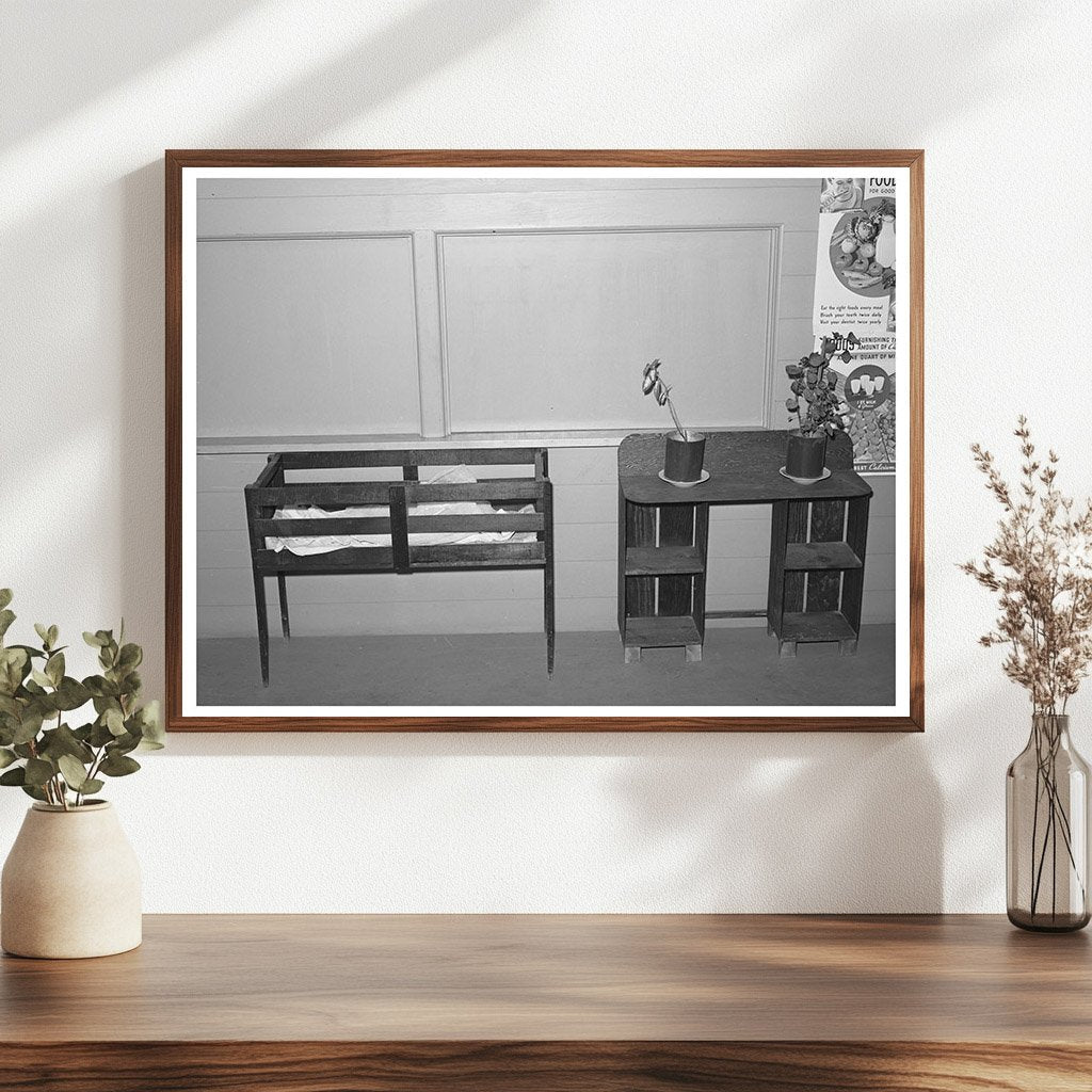 Vintage Furniture from Vegetable Crates Yuba City California 1940