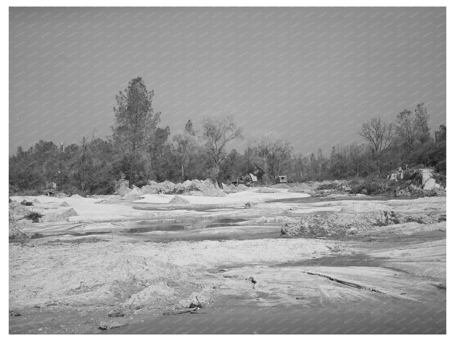Gold Mining in Old Virginia City California December 1940