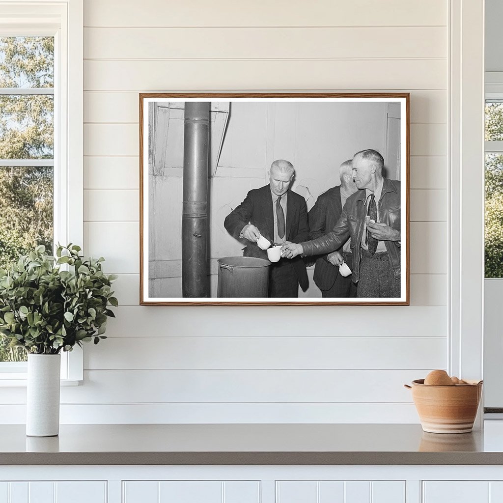 Farmers Meeting in Gold Hill California December 1940