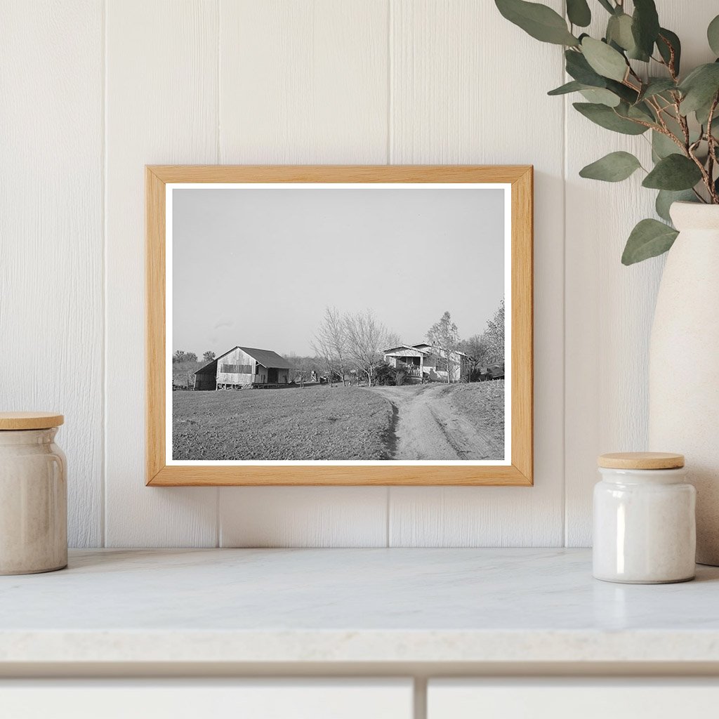 Placer County Fruit Farmer House and Packing Shed 1940