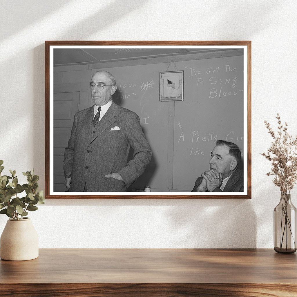 1940 Meeting with Agricultural Agent in Placer County