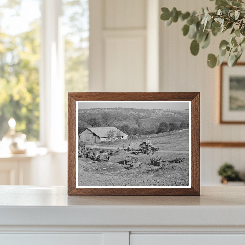 Vintage Farm Equipment in Placer County California 1940