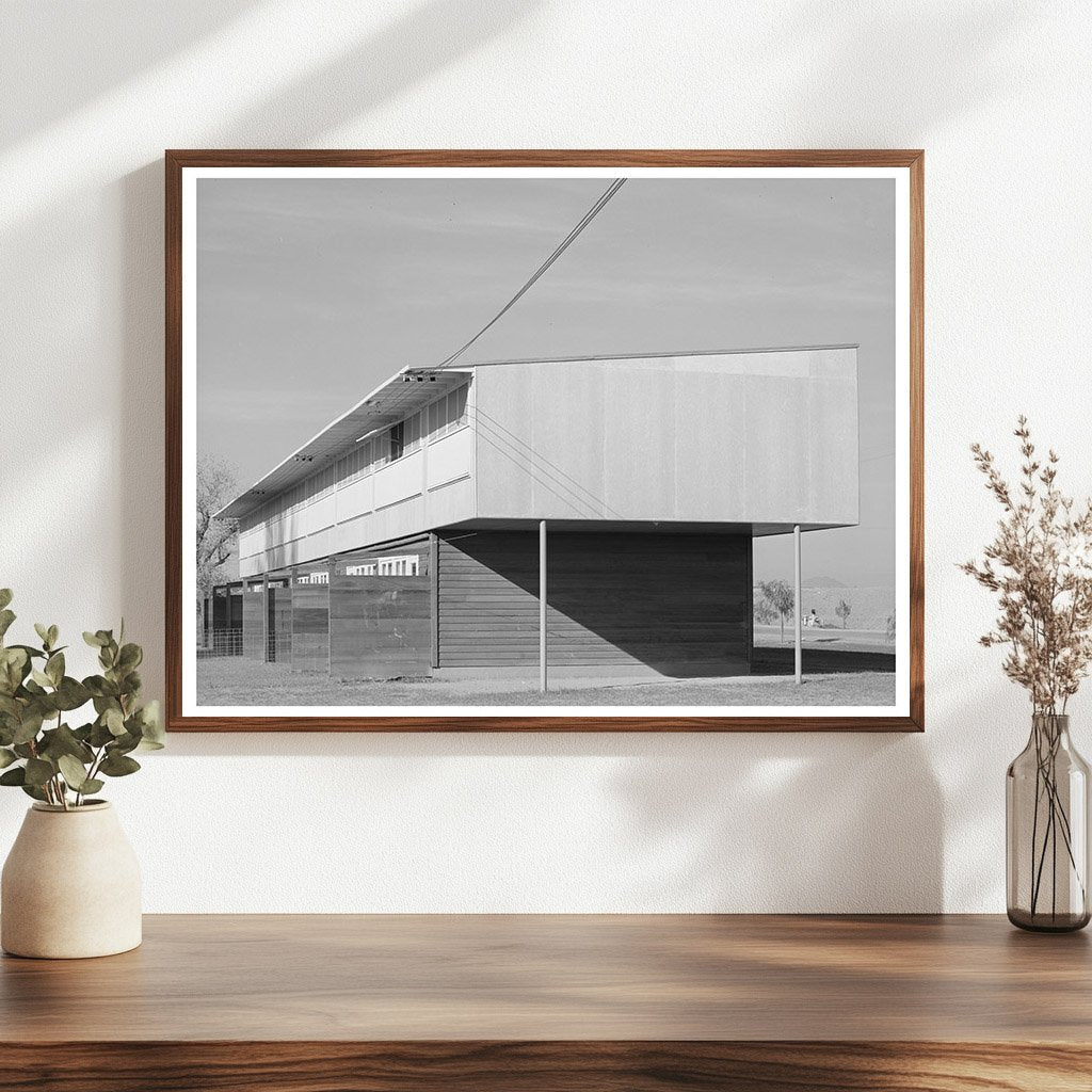 1940 Apartment Row for Farm Workers in Yuba City California