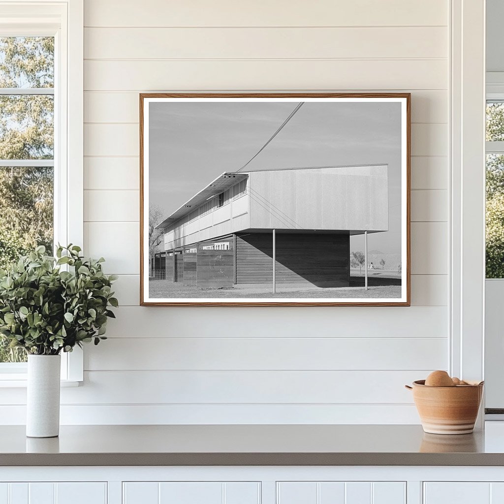 1940 Apartment Row for Farm Workers in Yuba City California