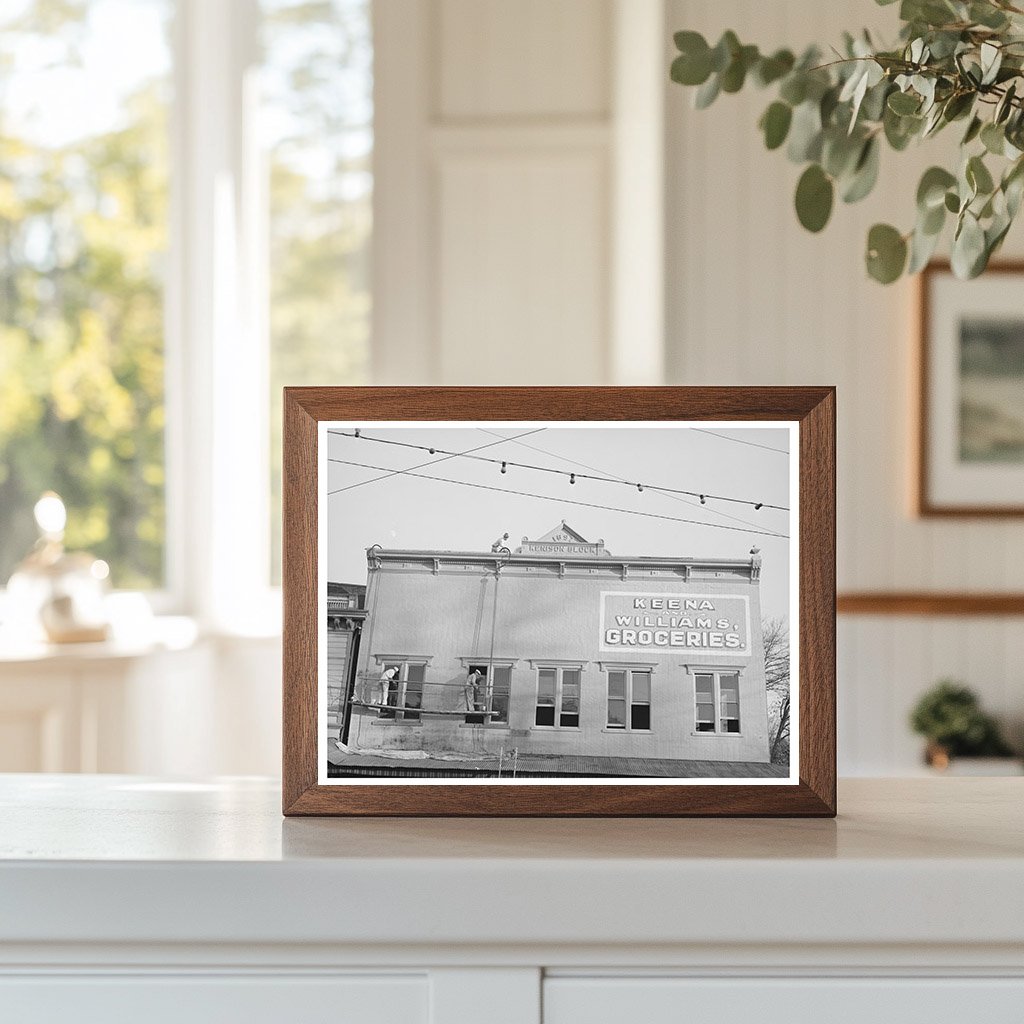 Auburn California Landscape December 1940 Vintage Photo
