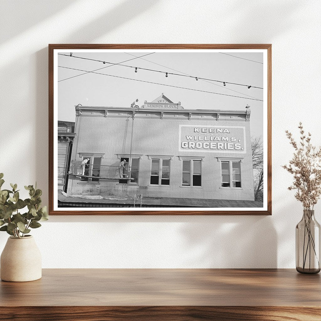 Auburn California Landscape December 1940 Vintage Photo