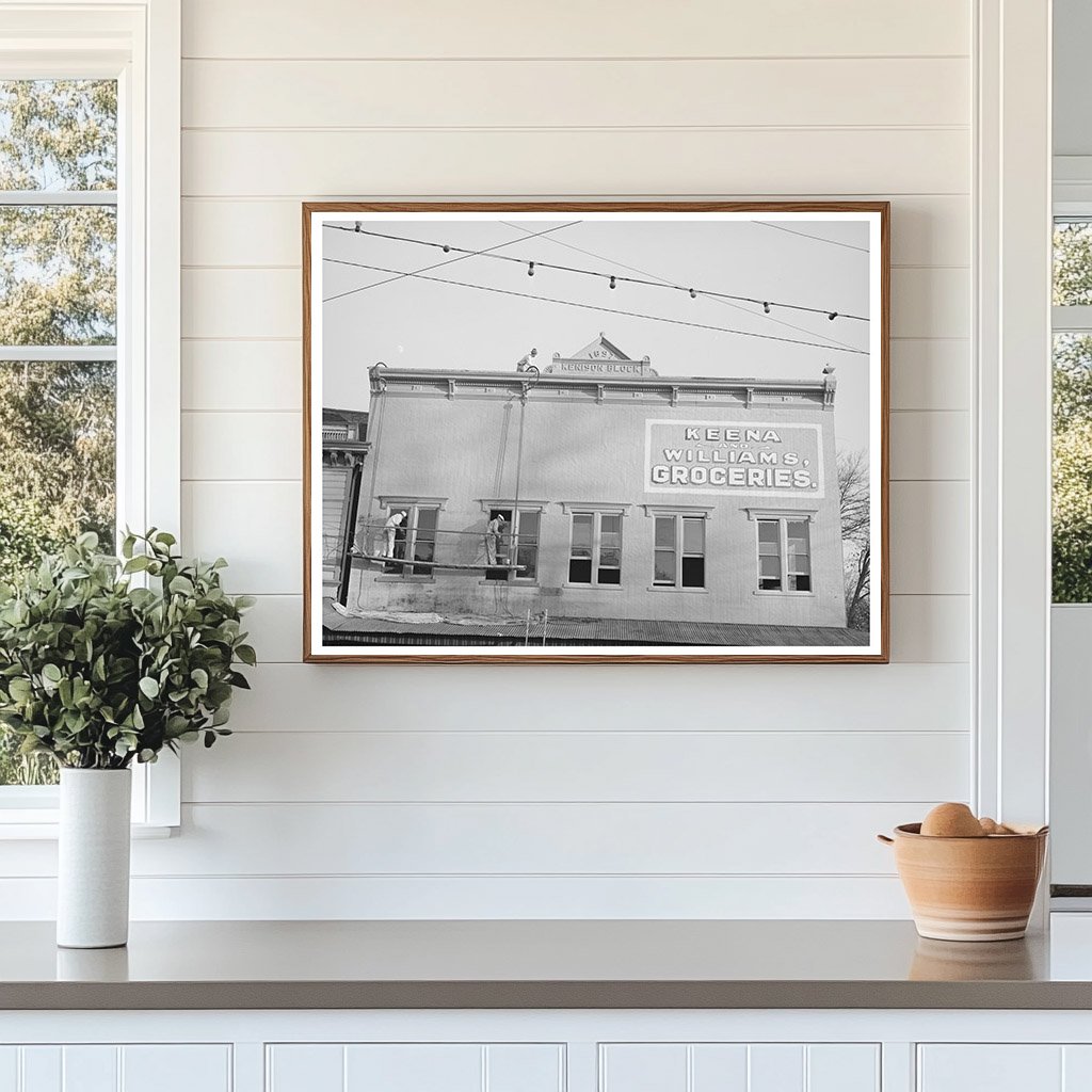 Auburn California Landscape December 1940 Vintage Photo