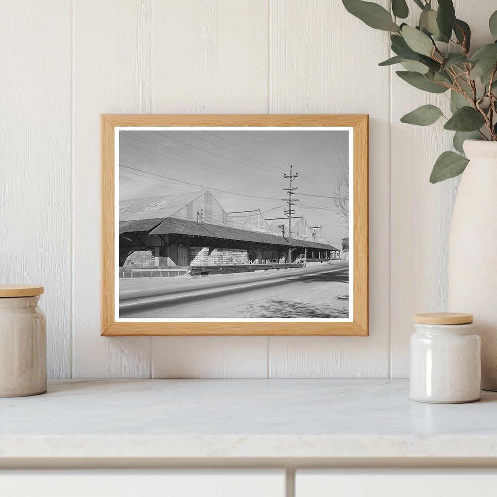 Loomis Fruit Association Packing Sheds December 1940